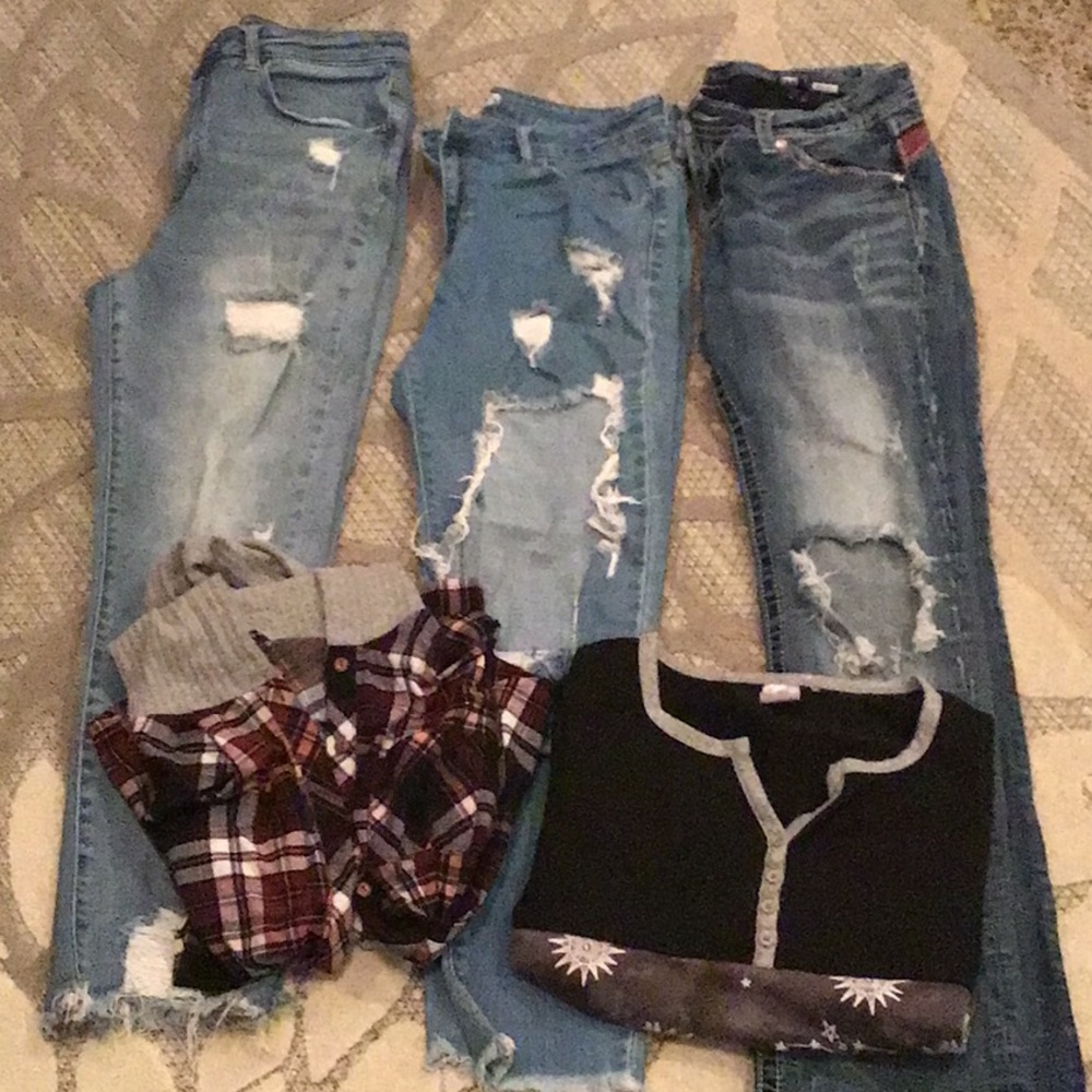 Miss Me, Cello, Risen Jeans and 2 Tops